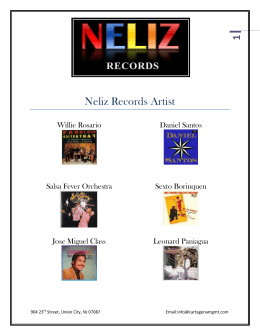 1 Neliz Records Artist