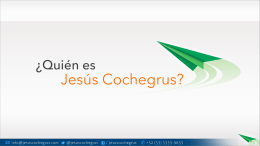 Jesús Cochegrus - jesuscochegrus.com
