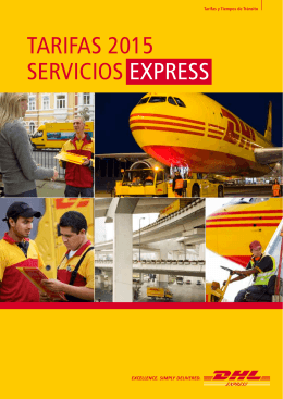 Express Services Tariff (Spanish only)