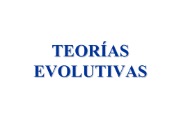Teorías evolutivas - La función de reproducción en los seres vivos