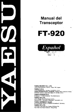 Manual del Transceptor