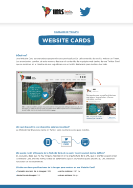 WEBSITE CARDS - IMSCorporate