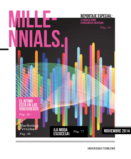 3ª Edición Millennials - Universidad TecMilenio