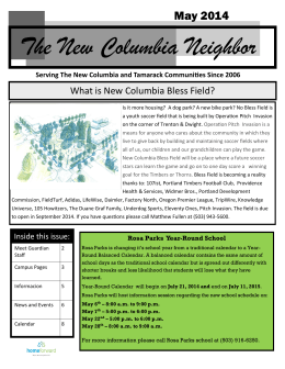 The New Columbia Neighbor