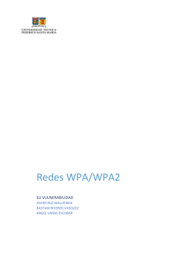 Redes WPA/WPA2