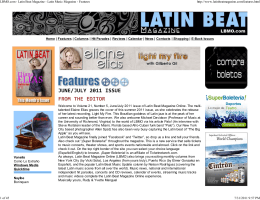 LBMO.com - Latin Beat Magazine - Latin Music
