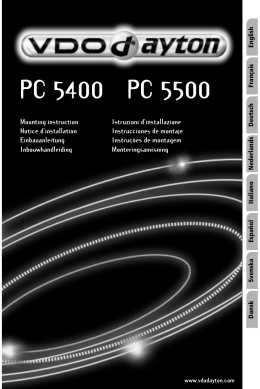 PC 5400 PC 5500