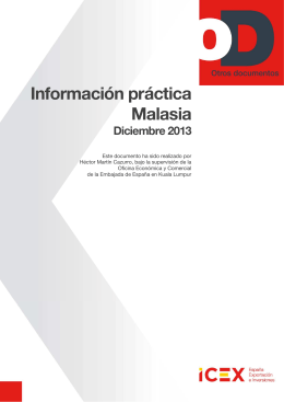 Información práctica, 2013