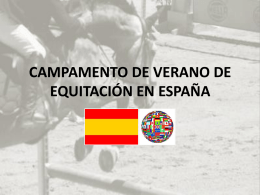 HORSE-RIDING SUMMER CAMP IN SPAIN