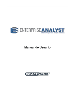 Manual de Usuario Enterprise Analyst