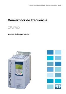 Convertidor de Frecuencia CFW700