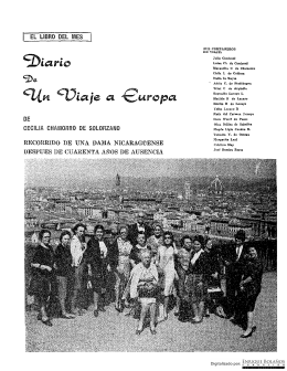 Diario de un viaje a Europa - Revista Conservadora