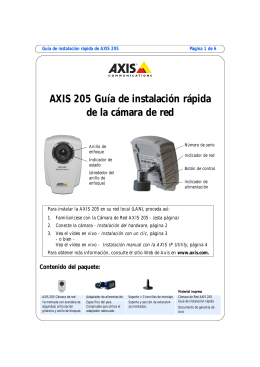 Descargue - Axis Communications