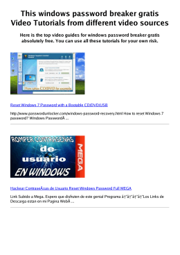 #Z windows password breaker gratis PDF video books