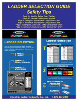 Ladder Safety & Selection Guide