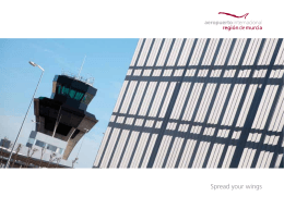 Airlines` brochure - Aeropuerto Internacional Región de Murcia