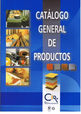 Catalogo CIRSA 2012