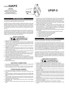 998241 UPSP Series Manual