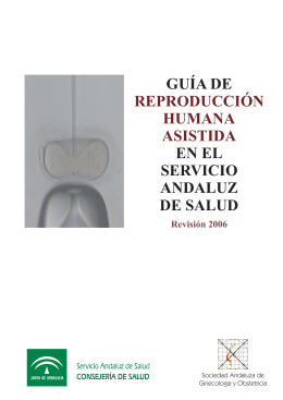 Guía de Reproducción Humana Asistida en el Servicio Andaluz de