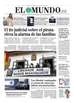 Descargue GRATIS la portada del diario EL MUNDO en PDF