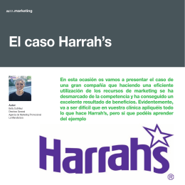 El caso Harrah`s