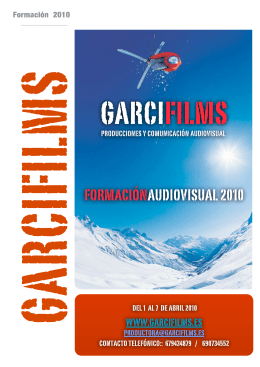 formacion 2010 - GarciFilms Producciones