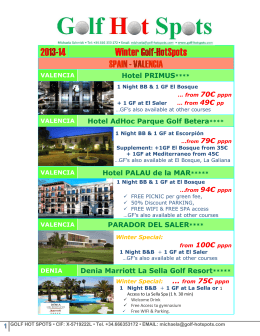 Hotel PRIMUS**** Hotel AdHoc Parque Golf Betera