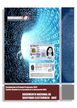 documento nacional de identidad electronico dnie