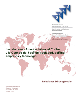 Las relaciones América Latina, el Caribe y la Cuenca del