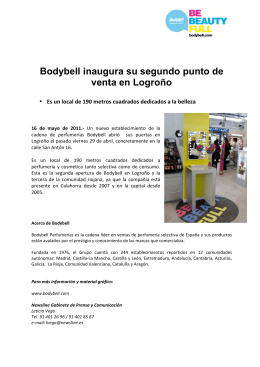 Bodybell inaugura su segundo punto de venta en Logroño