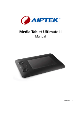 Media Tablet Ultimate II Manual