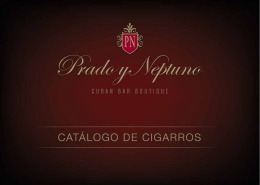 Catálogo de Cigarros Haga click aquí para ver nuestro catálogo
