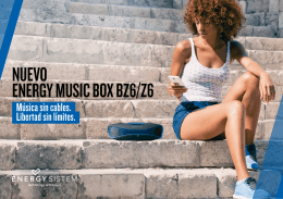 NUEVO ENERGY MUSIC BOX BZ6/Z6