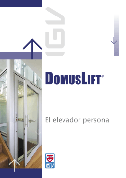 Brochure SPA - Domus Lift.indd