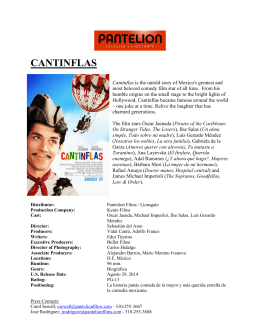 CANTINFLAS - Lionsgate Publicity