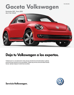 Gaceta Volkswagen - Volkswagen de México