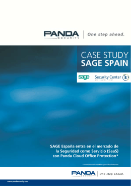 SAGE España - Panda Security