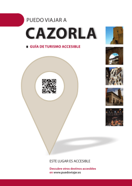 Puedo viajar a Cazorla: guía de turismo accesible