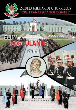 Guia del Postulante - Escuela Militar de Chorrillos