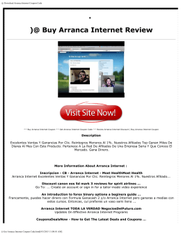 @ Arranca Internet Coupon Code
