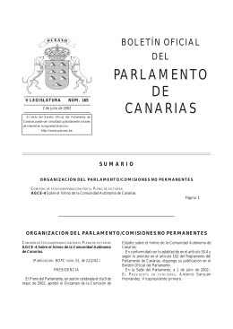 165/2002 - Parlamento de Canarias