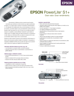 EPSON PowerLite® S1+
