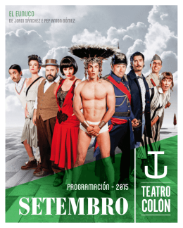 SETEMBRO - Teatro Colón