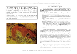 Arte de la Prehistoria - IES JORGE JUAN / San Fernando