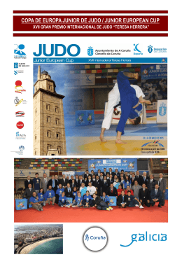 copa de europa junior de judo / junior european cup