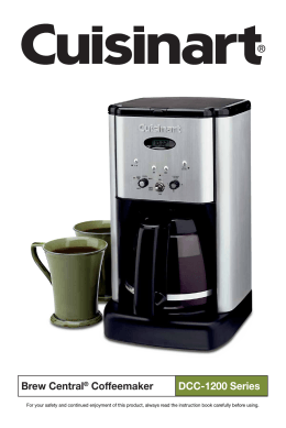 Brew Central® Coffeemaker DCC-1200 Series