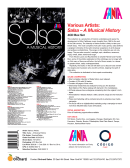 Various Artists: Salsa – A Musical History