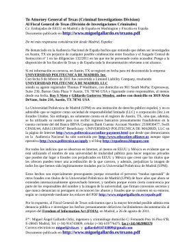 Universidad Politécnica de Madrid Limited Liability Company (LLC)