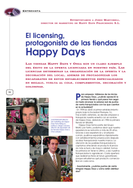 Happy Days - Licencias Actualidad