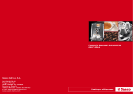 Colección Espresso Automáticas 2007